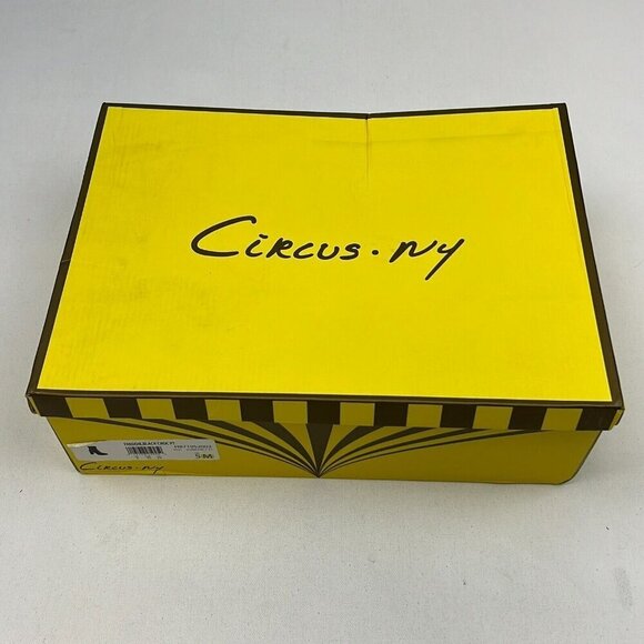 Circus By Sam Edelman Womens Freddie Black Crocodile Print Ankle Booties Size 5M - Picture 9 of 9